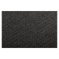 Canapé d'angle relax en tissu de luxe avec relax électrique, 5 places BEROLI, gris foncé, angle droit