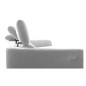 Canapé d'angle relax en tissu de luxe avec relax électrique, 5 places BEROLI, gris clair, angle droit Canapé d'angle relax en tissu de luxe avec relax électrique, 5 places BEROLI, gris clair, angle droit