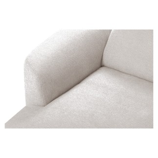 Canapé d'angle relax en cuir de luxe italien avec relax électrique, 5 places bertoni, gris clair, angle gauche - Mobilier Privé