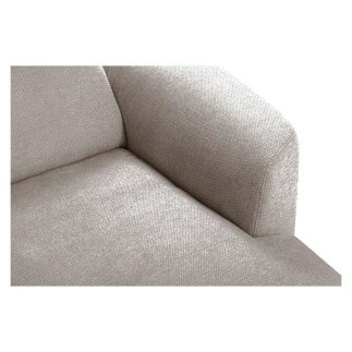 Canapé d'angle relax en cuir de luxe italien avec relax électrique, 5 places bertoni, gris clair, angle gauche - Mobilier Privé