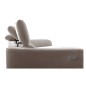 Canapé d'angle relax en tissu de luxe avec relax électrique, 5 places BEROLI, beige foncé, angle droit Canapé d'angle relax en tissu de luxe avec relax électrique, 5 places BEROLI, beige foncé, angle droit