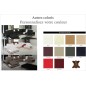 Canapé d'angle en cuir italien 6/7 places SUBLIMO, couleur personnalisée, angle droit