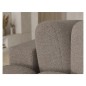 Canapé d'angle convertible en tissu bouclette taupe 3-4 places, CORSO, angle gauche Canapé d'angle convertible en tissu bouclette taupe 3-4 places, CORSO, angle gauche