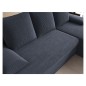 copie de Canapé d'angle convertible - GINI - en velours côtelé 3/4 places, anthracite, réversible copie de Canapé d'angle convertible - GINI - en velours côtelé 3/4 places, anthracite, réversible