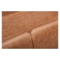 Canapé d'angle convertible cuir italien luxe cuivre 4 places, ALAN, coffre, angle gauche Canapé d'angle convertible cuir italien luxe cuivre 4 places, ALAN, coffre, angle gauche