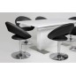 Lot de 2 chaises design noires, PLAZZA Lot de 2 chaises design noires, PLAZZA