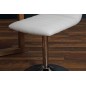 Lot de 2 chaises PIKETI en simili cuir, blanc Lot de 2 chaises PIKETI en simili cuir, blanc