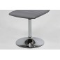 Lot de 2 chaises PIKETI en simili cuir, gris Lot de 2 chaises PIKETI en simili cuir, gris
