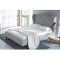 lit en tissu de qualité CURTEN, gris, 180x200 lit en tissu de qualité CURTEN, gris, 180x200