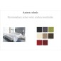 lit en tissu de qualité CURTEN, personnalisé, 160x200 lit en tissu de qualité CURTEN, personnalisé, 160x200