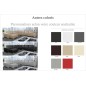 Canapé d'angle convertible ASTORE en simili cuir de qualité, personnalisé, 7/8 places, angle droit Canapé d'angle convertible ASTORE en simili cuir de qualité, personnalisé, 7/8 places, angle droit