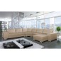 Canapé d'angle convertible ASTORE en simili cuir de qualité, personnalisé, 7/8 places, angle gauche Canapé d'angle convertible ASTORE en simili cuir de qualité, personnalisé, 7/8 places, angle gauche