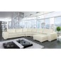 Canapé d'angle convertible ASTORE en simili cuir de qualité, personnalisé, 7/8 places, angle gauche Canapé d'angle convertible ASTORE en simili cuir de qualité, personnalisé, 7/8 places, angle gauche