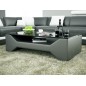 Table basse LINA design gris foncé