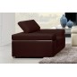 Fauteuil 1 place en cuir italien ALONSO, chocolat Fauteuil 1 place en cuir italien ALONSO, chocolat