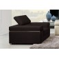 Fauteuil 1 place en cuir italien ALONSO, noir Fauteuil 1 place en cuir italien ALONSO, noir