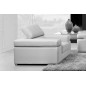Fauteuil 1 place en cuir italien ALONSO, blanc Fauteuil 1 place en cuir italien ALONSO, blanc