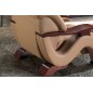 Fauteuil 1 place en cuir supérieur luxe haut de gamme italien TENTATION, beige Fauteuil 1 place en cuir supérieur luxe haut de gamme italien TENTATION, beige