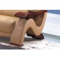 Canapé 2 places en cuir supérieur luxe haut de gamme italien TENTATION, beige Canapé 2 places en cuir supérieur luxe haut de gamme italien TENTATION, beige