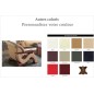 Fauteuil 1 place en cuir supérieur luxe haut de gamme italien TENTATION, couleur personnalisée Fauteuil 1 place en cuir supérieur luxe haut de gamme italien TENTATION, couleur personnalisée