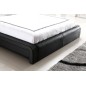 Lit design en cuir italien de luxe BELIO, couleur personnalisée, 160x200 Lit design en cuir italien de luxe BELIO, couleur personnalisée, 160x200