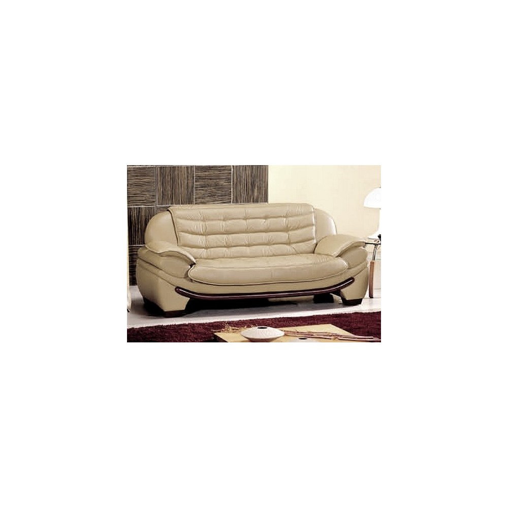 Ensemble BELLO 3+1, canapé 3 places et fauteuil 1 place en tout cuir supérieur luxe haut de gamme vachette, Personnalisé