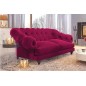Canapé 3 places en tissu de qualité CHAMBORD, fuschia Canapé 3 places en tissu de qualité CHAMBORD, fuschia