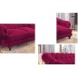 Fauteuil 1 place en tissu de qualité CHAMBORD, fuschia Fauteuil 1 place en tissu de qualité CHAMBORD, fuschia