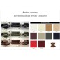 Ensemble composé d'un canapé 3 places et d'un canapé 2 places et d'un fauteuil en cuir prestige luxe italien PASSY, couleur pers Ensemble composé d'un canapé 3 places et d'un canapé 2 places et d'un fauteuil en cuir prestige luxe italien PASSY, couleur pers