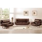 Ensemble composé d'un canapé 3 places et d'un canapé 2 places et d'un fauteuil en cuir prestige luxe italien PASSY, couleur pers Ensemble composé d'un canapé 3 places et d'un canapé 2 places et d'un fauteuil en cuir prestige luxe italien PASSY, couleur pers