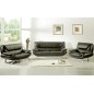 Ensemble composé d'un canapé 3 places et d'un canapé 2 places et d'un fauteuil en cuir prestige luxe italien PASSY, couleur pers Ensemble composé d'un canapé 3 places et d'un canapé 2 places et d'un fauteuil en cuir prestige luxe italien PASSY, couleur pers