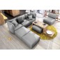 Canapé modulable d'angle en tissu MODULA, gris Canapé modulable d'angle en tissu MODULA, gris