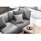 Canapé modulable d'angle en tissu MODULA, gris Canapé modulable d'angle en tissu MODULA, gris