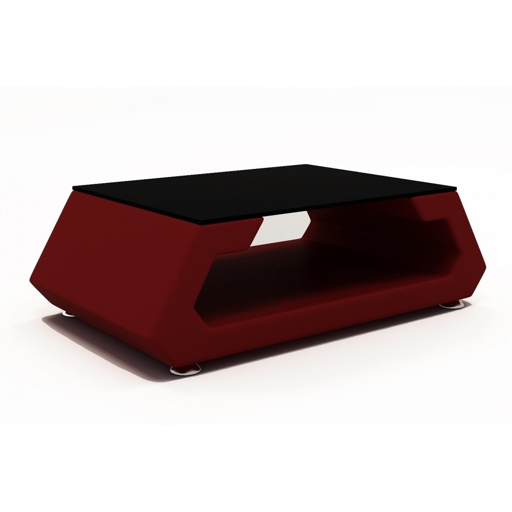 Table basse design ALMA, bordeaux, 140×70×45 cm Table basse design ALMA, bordeaux, 140×70×45 cm