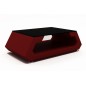 Table basse design ALMA, bordeaux, 140×70×45 cm Table basse design ALMA, bordeaux, 140×70×45 cm