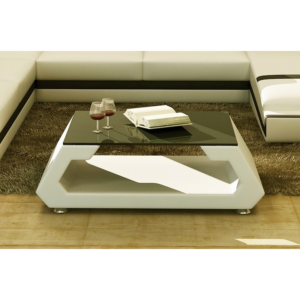 Table basse design ALMA, écrue, 140×70×45 cm Table basse design ALMA, écrue, 140×70×45 cm