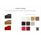 Ensemble GENEVA 3 pièces: canapé 3 places + 2 places + fauteuil en cuir luxe italien vachette, couleur personnalisée Ensemble GENEVA 3 pièces: canapé 3 places + 2 places + fauteuil en cuir luxe italien vachette, couleur personnalisée