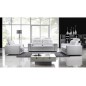 Canapé 2 places en cuir Prestige luxe haut de gamme italien MATIGNON, noir Venesetti Canapé 2 places en cuir Prestige luxe haut de gamme italien MATIGNON, noir Venesetti