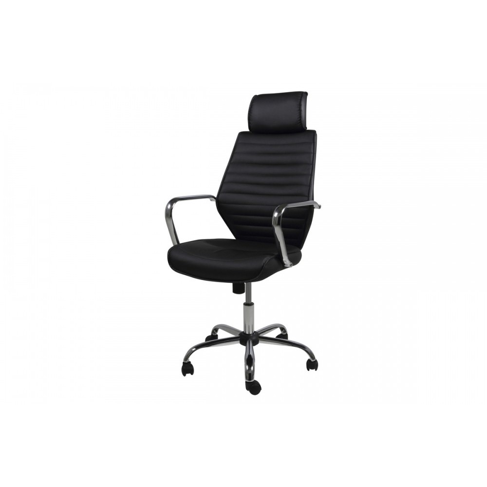 Fauteuil de bureau confortable en tissu de qualité EMXON, noir Fauteuil de bureau confortable en tissu de qualité EMXON, noir