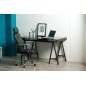 Fauteuil de bureau confortable en tissu de qualité EMXON, noir Fauteuil de bureau confortable en tissu de qualité EMXON, noir