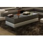 Table basse design ZEINA, gris foncé et blanc, 120×70×42 cm Table basse design ZEINA, gris foncé et blanc, 120×70×42 cm