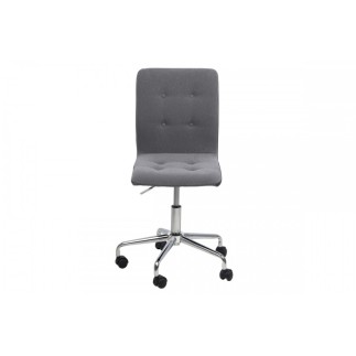 Chaise de bureau confortable en tissu de qualité FREESTYLE, gris