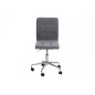 Chaise de bureau confortable en tissu de qualité FREESTYLE, gris, Gris clair Chaise de bureau confortable en tissu de qualité FREESTYLE, gris, Gris clair