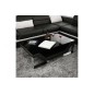Table basse design PERLE, blanc, 120×70×42 cm Table basse design PERLE, blanc, 120×70×42 cm
