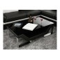 Table basse design PERLE, blanc, 120×70×42 cm Table basse design PERLE, blanc, 120×70×42 cm