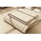 Lit design en cuir italien de luxe BELIA, blanc, 140x190 Lit design en cuir italien de luxe BELIA, blanc, 140x190