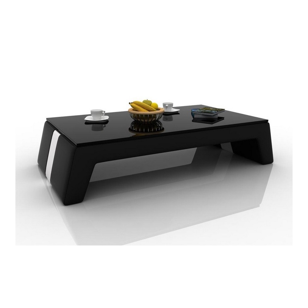Table basse design SIARA, noir Table basse design SIARA, noir