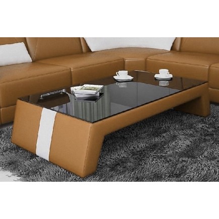 Table basse design SIARA, marron