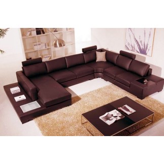 Canapé d'angle Grand AREZZO en cuir haut de gamme italien vachette Vénésetti. Cuir Prestige luxe. Coloris: Blanc. Avec 3 tétière