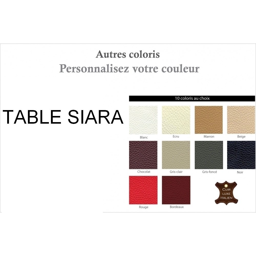 Table basse design SIARA, couleurs personnalisées Table basse design SIARA, couleurs personnalisées